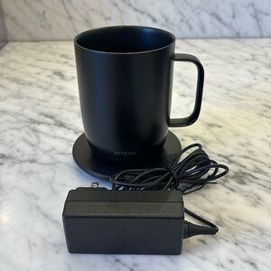 14oz Ember Mug w/ Charging plate in Black